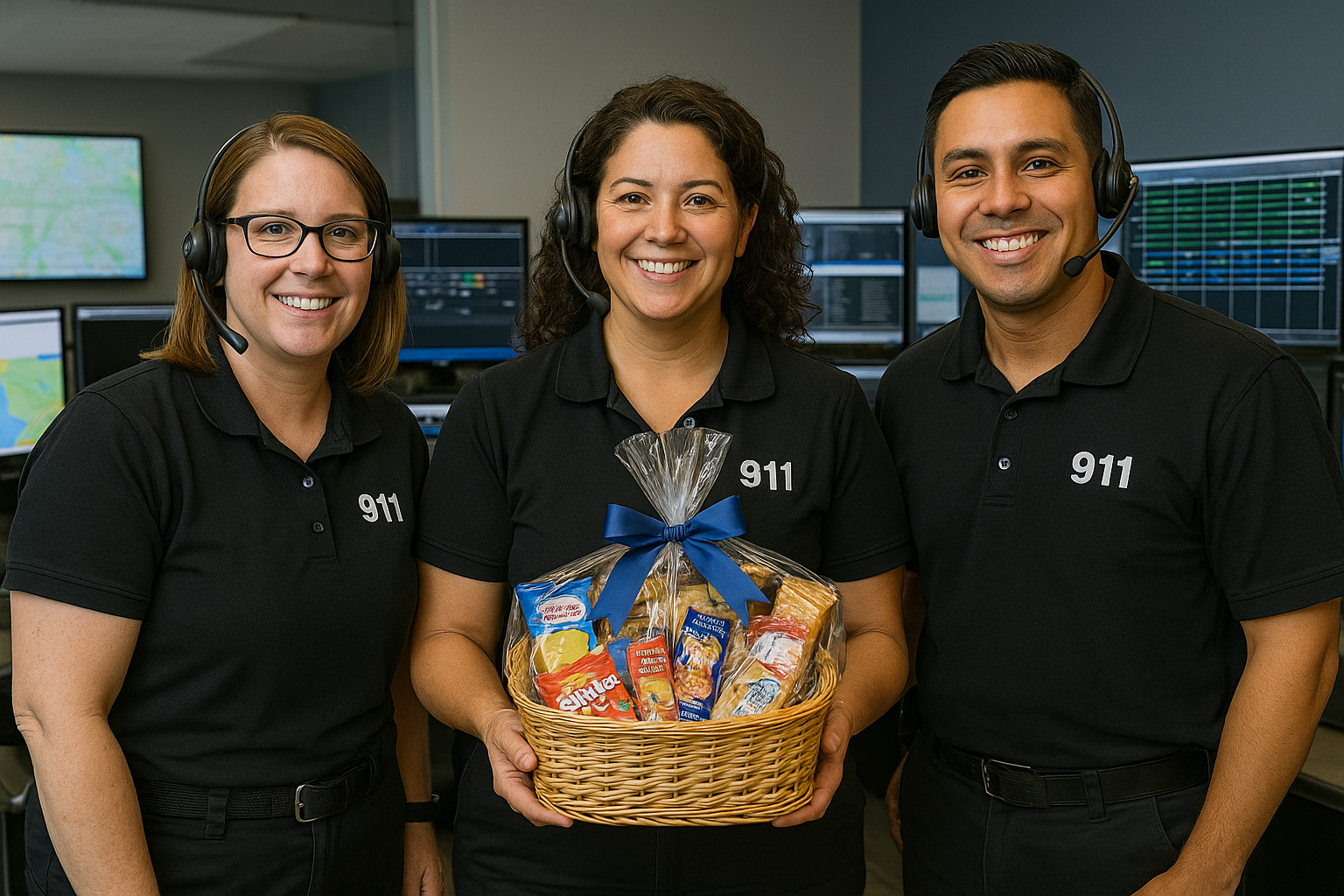 9-1-1 Dispatcher Appreciation Event Dispatchers are the unsung heros in the first responder community, but FRRF appreciates you!